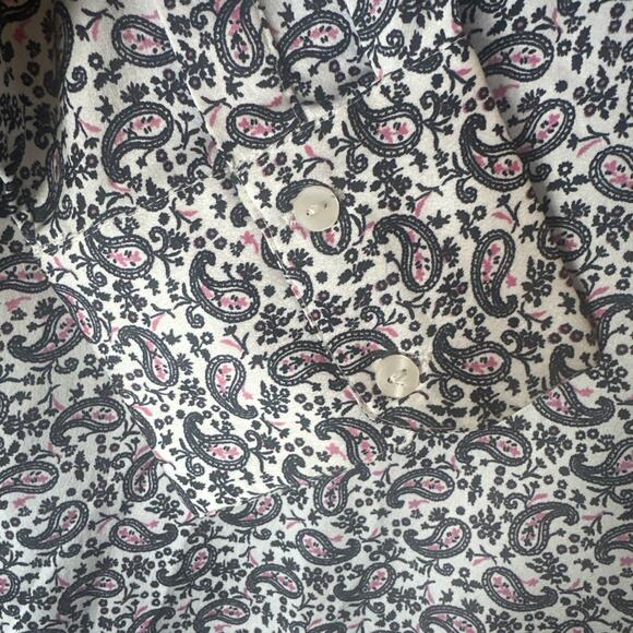 M&S‎ Shirt 100% Polyester Size 10 - Picture 4 of 4